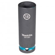 Makita E-16483 Ударная удлиненная торцовая головка Impact Black 1/2" 18x81,5мм